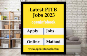 Latest PITB Jobs 2023